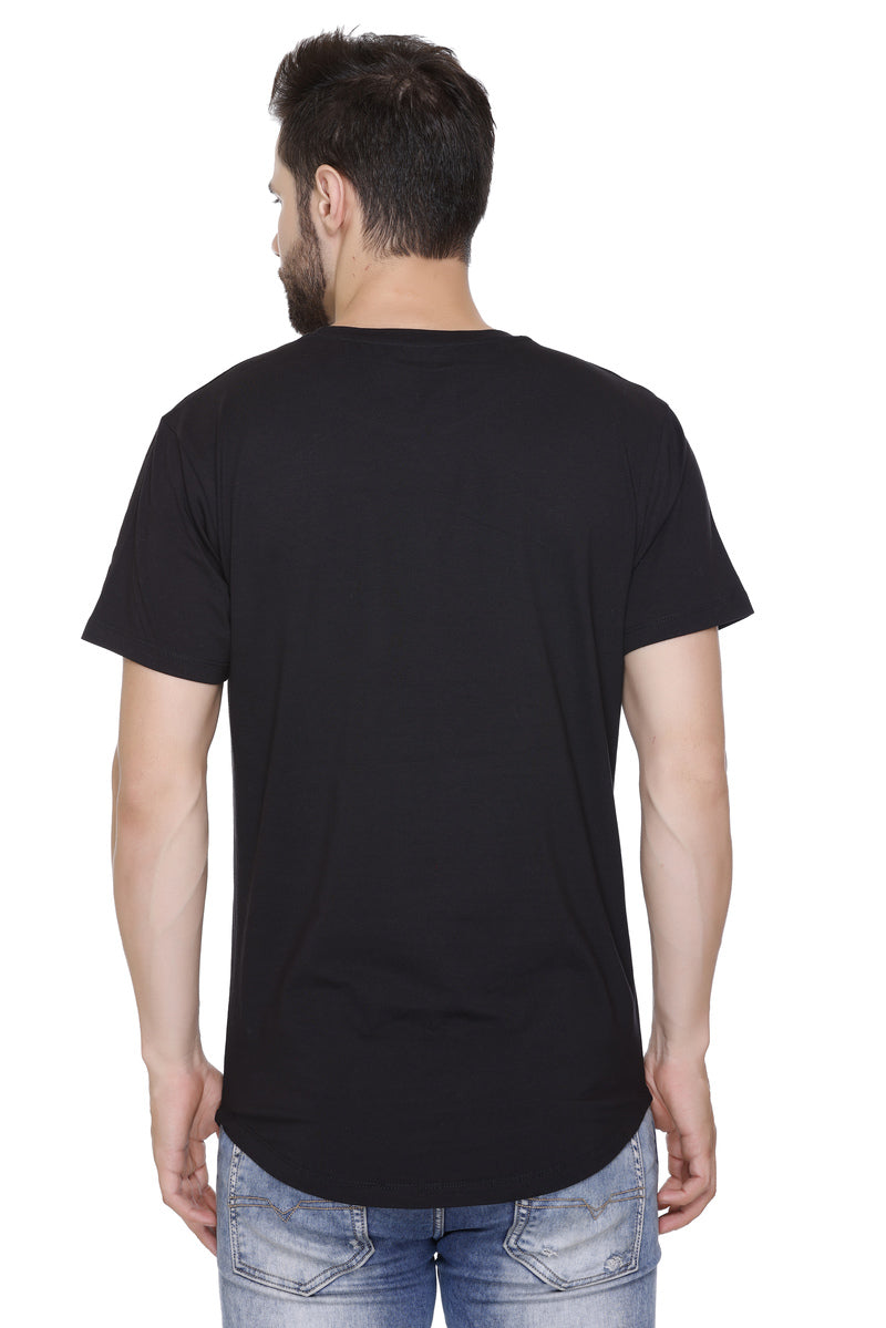 Men’s Printed Cotton Lycra T-Shirt | Hood Culture