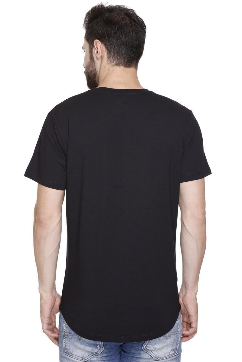Men’s Printed Cotton Lycra T-Shirt | Hood Culture