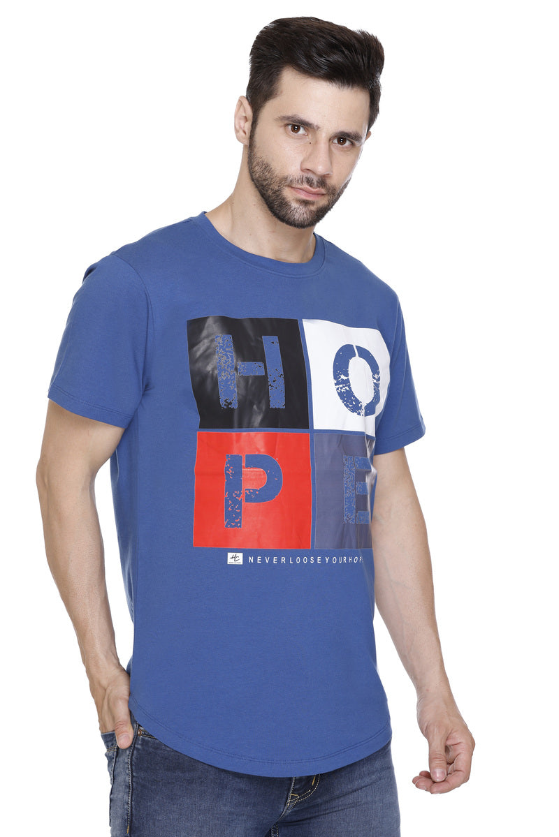 Men’s Printed Cotton Lycra T-Shirt | Streetwear by Hood Culture