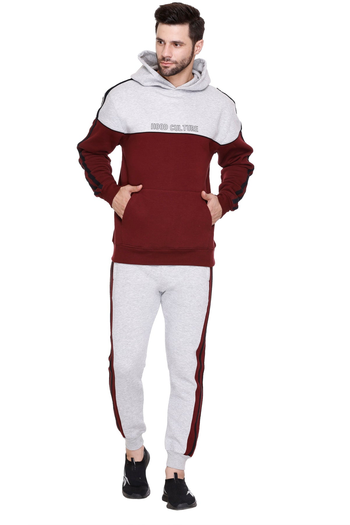 Men Fleece Winter Tracksuits