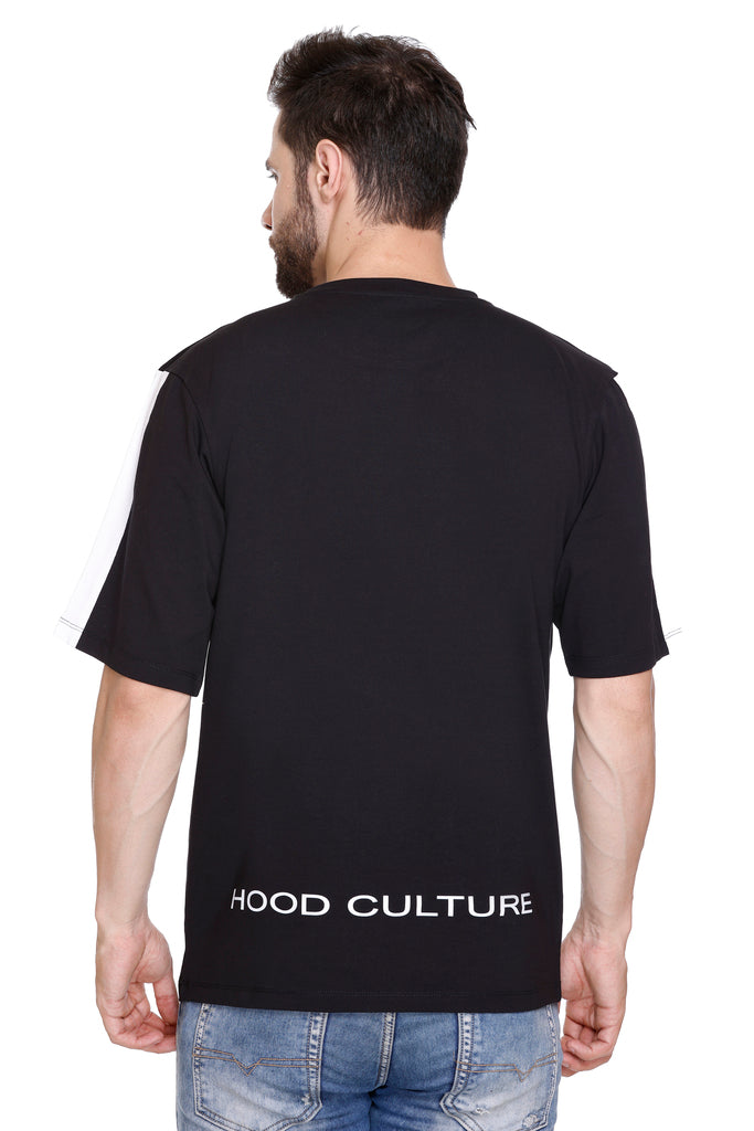Men’s Printed Cotton Lycra T-Shirt | Hood Culture