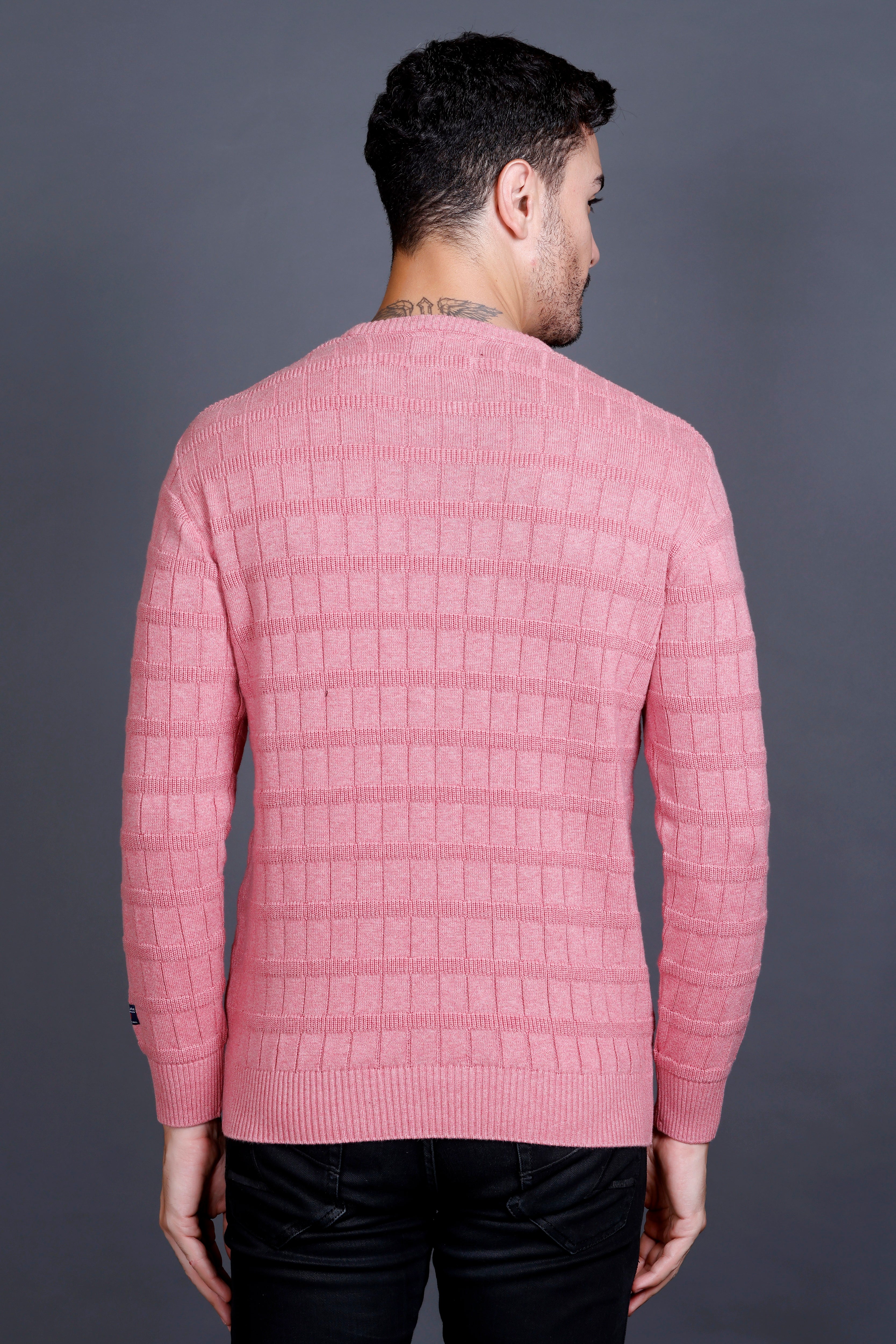 Men's Cotton Wool Round Neck Sweater